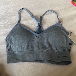 seamless blue bralettes